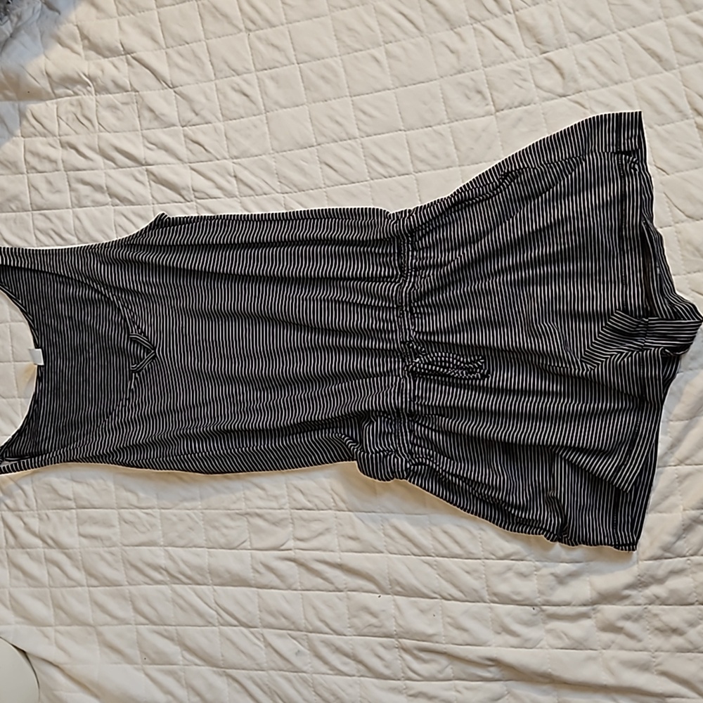Old Navy small striped romper